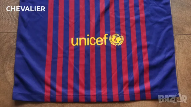 NIKE FC BARCELONA Kids Football T-Shirt Размер 13-15 г / 158-170 см детска футболна тениска 6-66, снимка 8 - Детски тениски и потници - 49493521