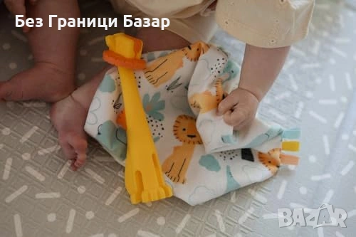 Нова Nuby Chompy Chube гризалка за никнене на зъбки, лесна за хващане бебе, снимка 3 - Други - 53570168