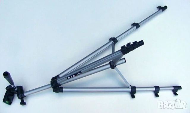 Оригинал B.I.G. К-т Немски СТАТИВ 40-126см с Кейс за Смартфони Фотоапарати Екшън Камери GoPro БАРТЕР, снимка 5 - Чанти, стативи, аксесоари - 51099168