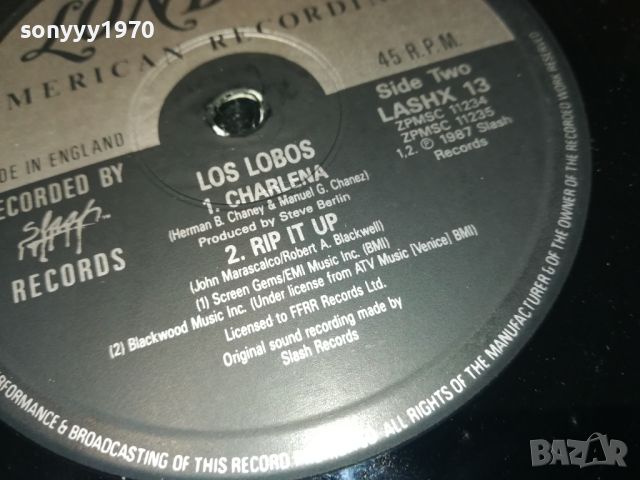 LOS LOBOS LA BAMBA-MADE IN ENGLAND 1405241040, снимка 18 - Грамофонни плочи - 45725557