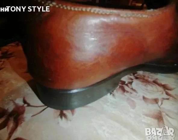 REGENT Нови Мъжки Обувки Изцяло от Естествена Кожа 43, снимка 9 - Ежедневни обувки - 51490098
