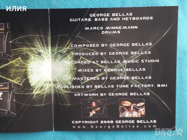 George Bellas(Magellan) – Step Into The Future(Irond – IROND CD 09-DD722)(Prog Rock), снимка 3 - CD дискове - 49310178