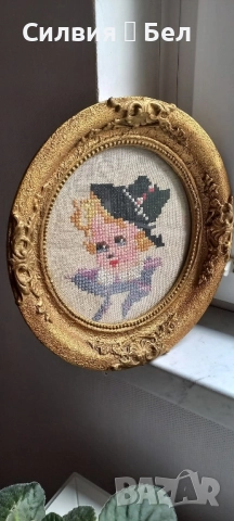 Малък винтидж гоблен 