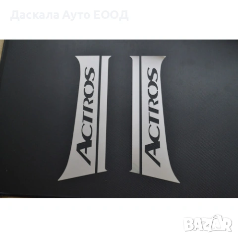 Комплект декорация за колони на МЕРЦЕДЕС Mercedes Actros MP4 огледална неръждавейка 