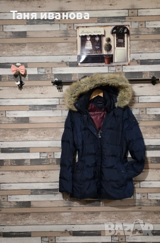 Tommy Hilfiger S-дамско зимно яке (х-387), снимка 9 - Якета - 52209645
