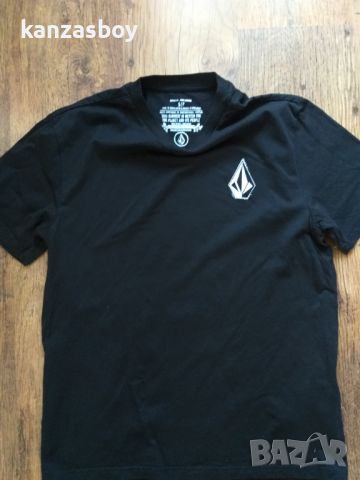 volcom - страхотна мъжка тениска КАТО НОВА С, снимка 3 - Тениски - 45242148