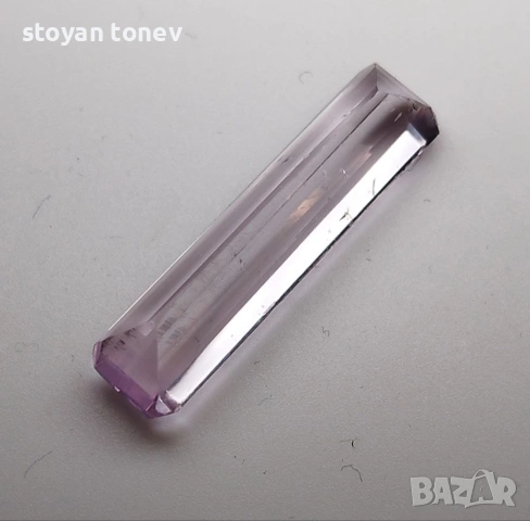 Рядък И Красив Eстествен Кунцит 14.45 Карата  – Голям И Елегантен!, снимка 3 - Други - 53917250