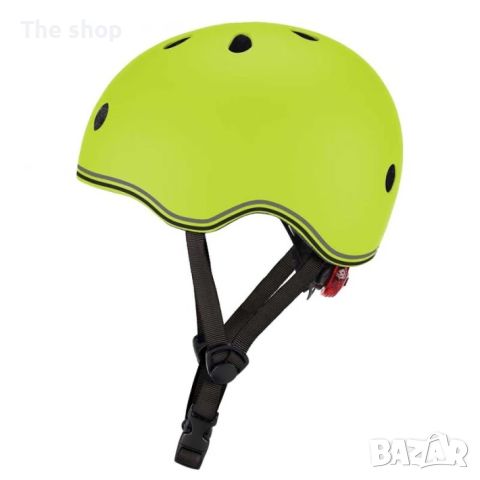 Детска каска за тротинетка и колело XXS/XS (45-51 см) – лайм зелен цвят (004)