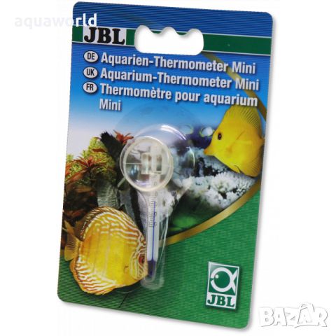 "Безплатна доставка "JBL Aquarium Thermometer Mini - Термометър за аквариум, снимка 1 - Оборудване за аквариуми - 46744238