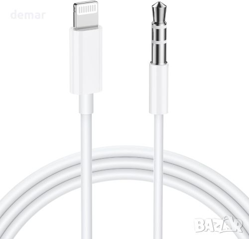 iSkey Aux кабел за iPhone, Lightning към 3.5mm Aux, 1 метър, снимка 1 - Аксесоари за Apple - 46364898