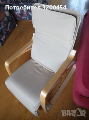 Продавам люлеещ се фотьойл , снимка 3 - Дивани и мека мебел - 53141325