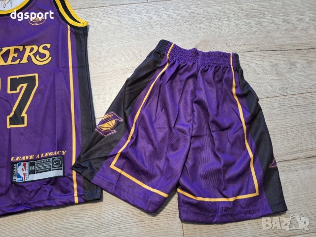 Детски баскетболен екип на Лейкърс #Лука Дончич#77!, снимка 4 - Баскетбол - 52154560