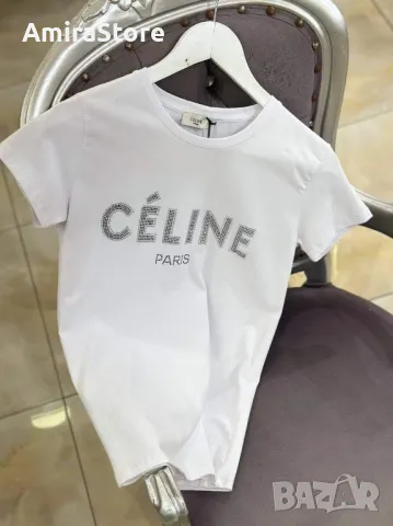 Дамски тениски CELINE, снимка 2 - Тениски - 47026454