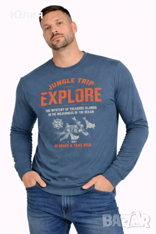 Мъжки памучни блузи, снимка 3 - Блузи - 53475979