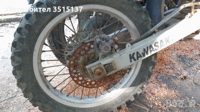 Kawasaki Kx 125 Кавазаки Кх 125 оборудвана рама , снимка 15 - Мотоциклети и мототехника - 45919668