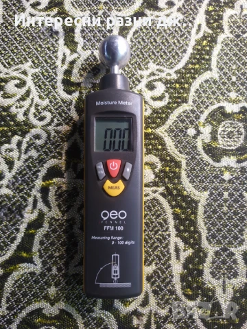 Детектор за влага в строителството Geo Fennel FFM100, снимка 6 - Други инструменти - 51074458