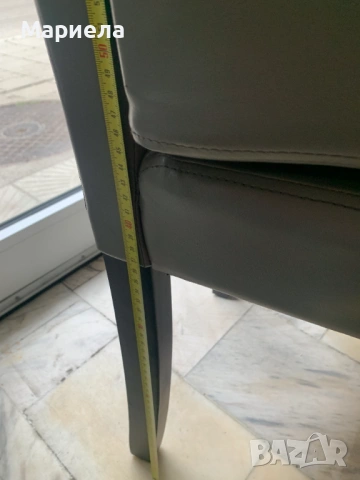 Трапезни столове ЕКО КОЖА 2 бр. / Мостри, снимка 5 - Столове - 53717811