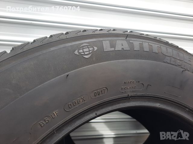 MICHELIN LATITUDE ALPIN, снимка 4 - Гуми и джанти - 45277475