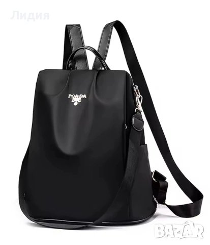 🔒 НОВА дамска раница против кражба (Anti-Theft)