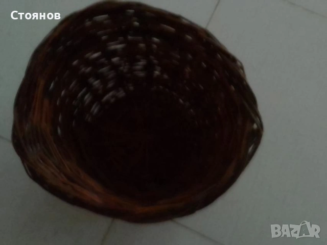 стар плетен кош , снимка 2 - Други стоки за дома - 53499338