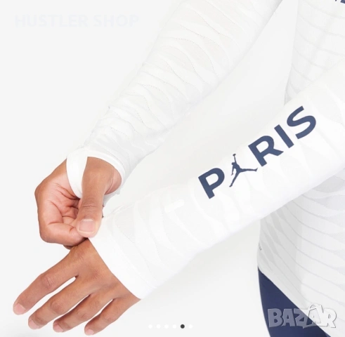 Мъжко горнище NIKE JORDAN PARIS SAINT GERMAIN. Размер М, снимка 3 - Спортни дрехи, екипи - 53939353