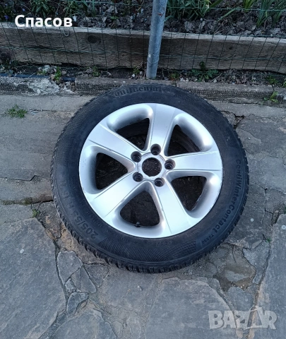 Джанта с гума 205/55 R16, снимка 4 - Гуми и джанти - 53932140