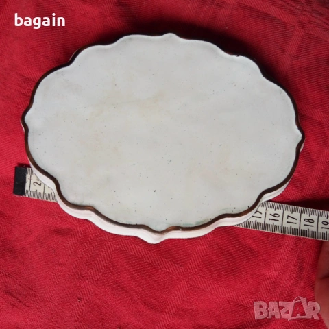 Династия Цин. Емайл., снимка 5 - Антикварни и старинни предмети - 54210979