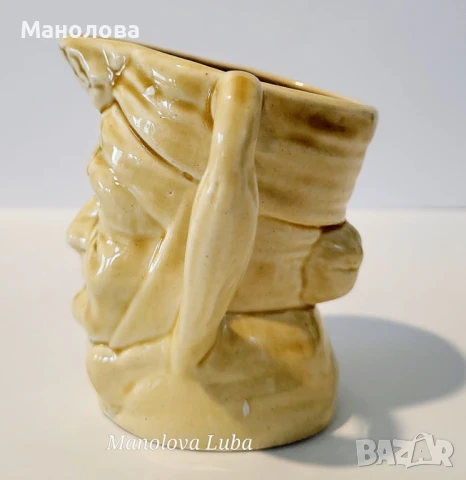 Каначка за мляко/сметана Sterling Pottery Toby, снимка 4 - Антикварни и старинни предмети - 50453362