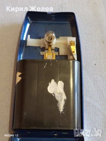 Стар метален фенер от соца DAYMOON рядък за КОЛЕКЦИЯ ДЕКОРАЦИЯ 49032, снимка 6 - Други ценни предмети - 52264090