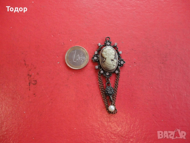 Медальон колие камея 3