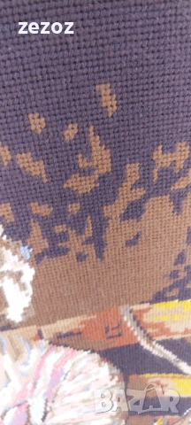 Гоблен "Шивачката", снимка 6 - Гоблени - 53809175