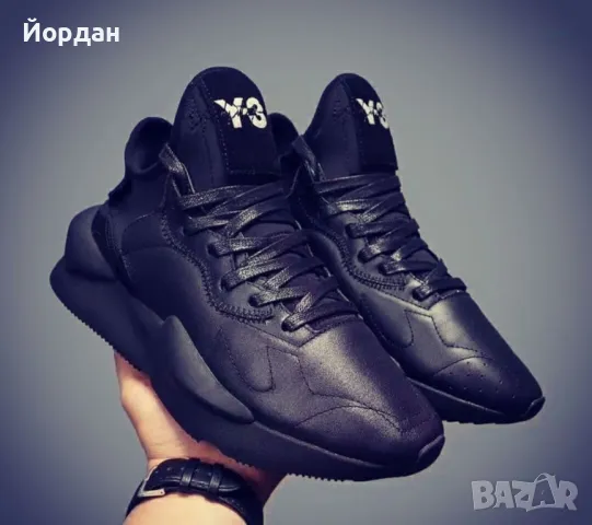 Adidas Yohji Yamamoto Kaiwa Triple Black 38 Y-3 , снимка 1 - Маратонки - 47123081