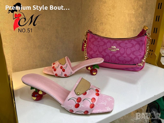 обувки на ток coach Louis Vuitton , снимка 2 - Дамски ежедневни обувки - 53871221