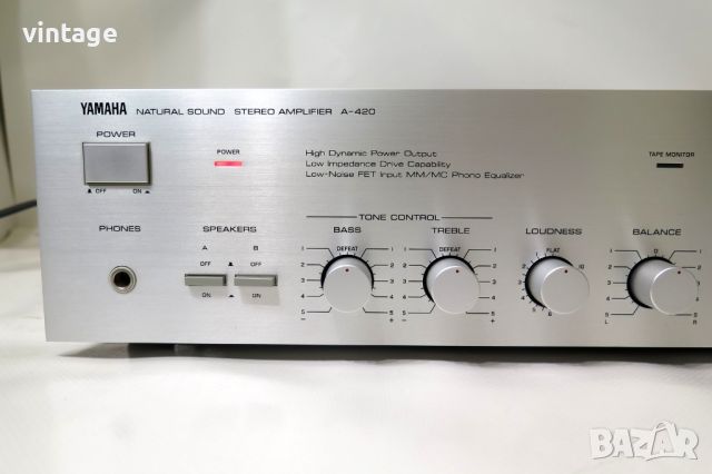 Yamaha A-420, снимка 2 - Ресийвъри, усилватели, смесителни пултове - 46805831