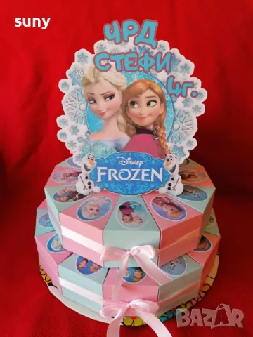 Картонена торта Еднорог, снимка 13 - Други - 49723414