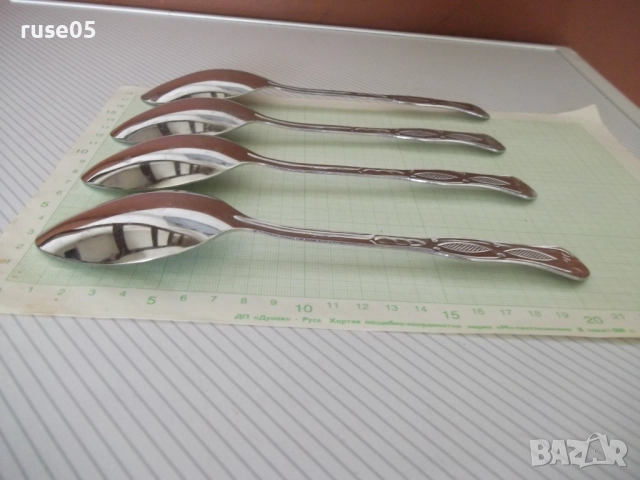 Лот от 4 бр. лъжици, снимка 6 - Прибори за хранене, готвене и сервиране - 52188332