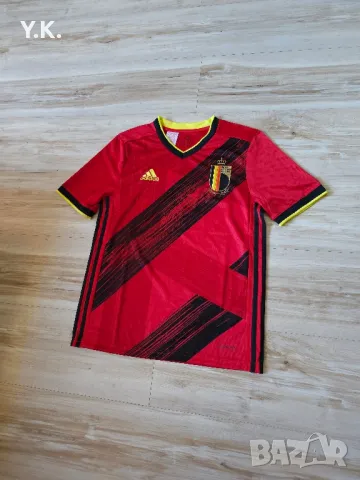 Оригинална тениска Adidas AeroReady x Belgium National Football Team / Season 20 (Home), снимка 2 - Детски тениски и потници - 46847124