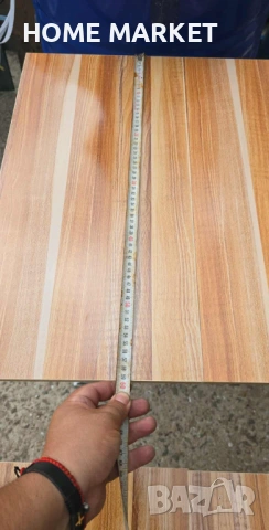 Сгъваема маса за дом, офис и градина Описание:  Маси с елегантен дървесен плот , снимка 5 - Маси - 53538834