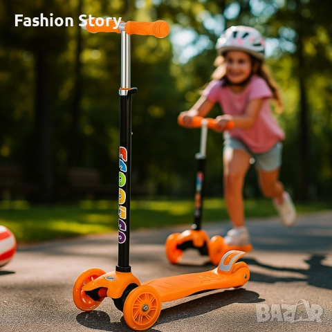 Детски Скутер, снимка 3 - Детски велосипеди, триколки и коли - 51546801