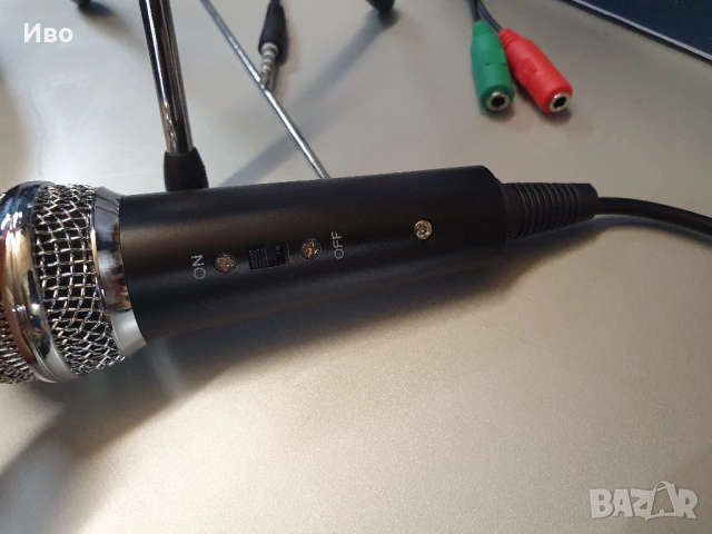 Професионален микрофон със стойка / Professional Microphone Пълен комплект., снимка 8 - Микрофони - 52010510