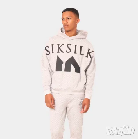 суичър с качулка Messi x Siksilk Monogram размер Л суитшърт, снимка 7 - Суичъри - 49048475