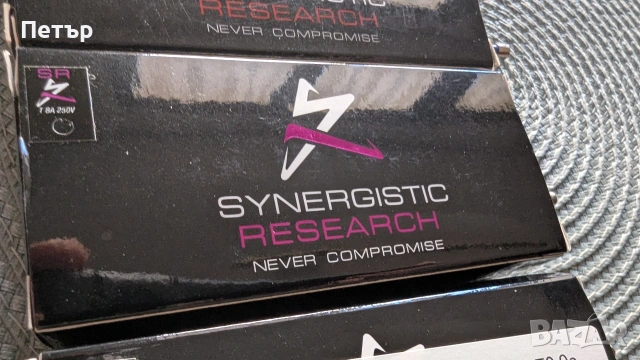 Synergestic Research Quantum Fuse Purple Blue Red HiFi Бушони, снимка 7 - Ресийвъри, усилватели, смесителни пултове - 53582665
