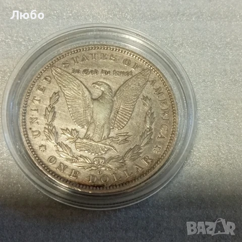 1долар Морган 1890г, снимка 2 - Нумизматика и бонистика - 51357439