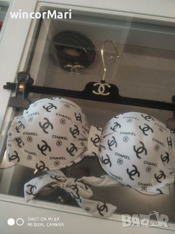 Chanel нов бански размер С, М , снимка 2 - Бански костюми - 46405188