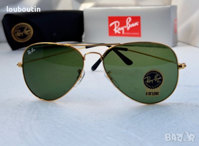 Ray-Ban RB3025 висок клас унисекс слънчеви очила Рей-Бан дамски мъжки минерално стъкло, снимка 3 - Слънчеви и диоптрични очила - 45294475