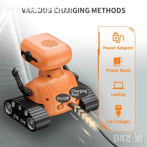 Нов USB зареждащ се робот с пеене, танци и светлини за деца идеален подарък, снимка 7 - Други - 51988937