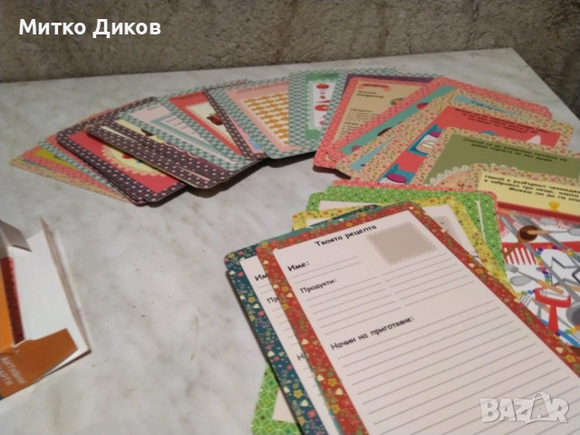 Аз готвя здравословно с мама 50 карти и рецепти нови, снимка 4 - Образователни игри - 53056980