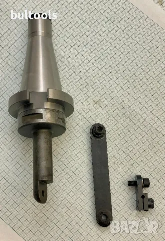 Индикаторна стойка, центротърсач ISO-40, снимка 7 - Други инструменти - 50250250