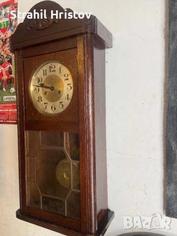 Часовник Gustav Backer, снимка 2 - Антикварни и старинни предмети - 52263073