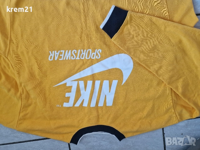 Nike Sportswear дамска жълта блуза овърсайз номер л м, снимка 18 - Блузи с дълъг ръкав и пуловери - 39571444